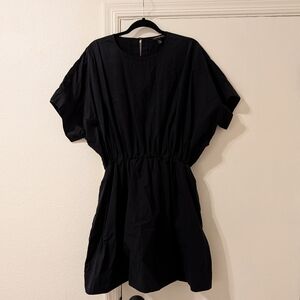 Black Short Sleeve Dress